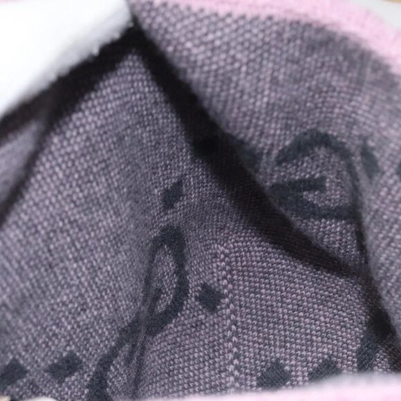 GUCCI GG Canvas Knitted Fabrics Cap Cashmere M Pink 676827 Auth am8353 main image 8